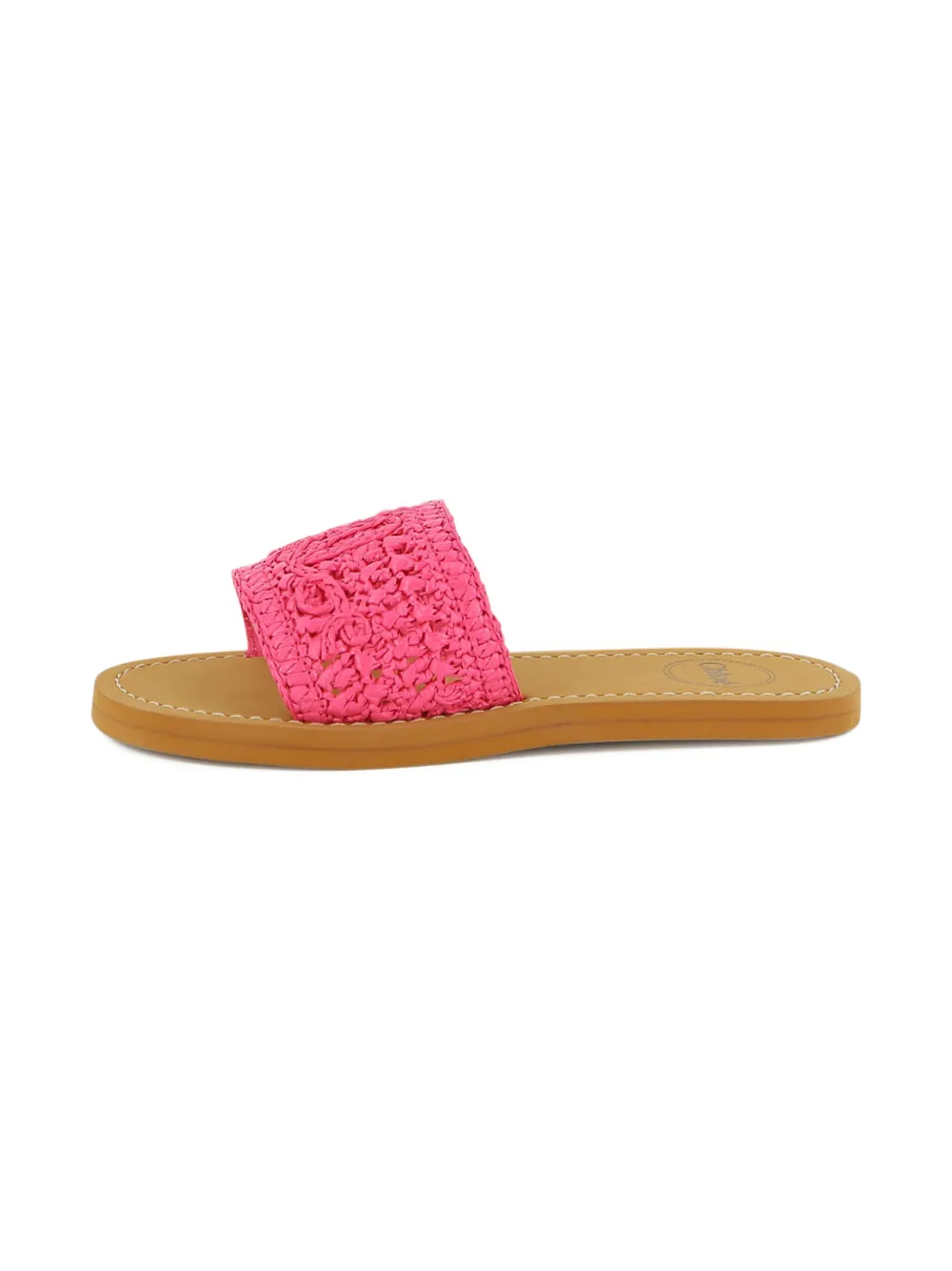 Chloé Kids Rosette sandalen met open neus Roze