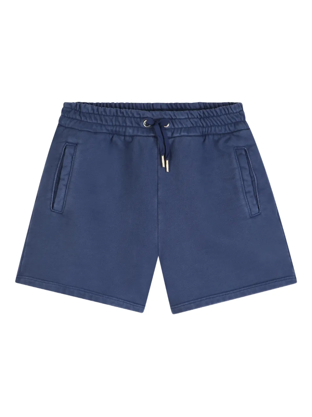 Chloé Kids embroidered drawstring shorts - Blue