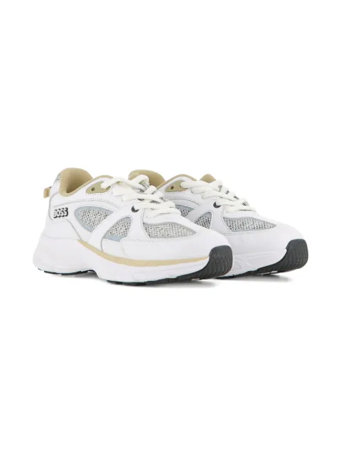 BOSS Kidswear panelled sneakers
