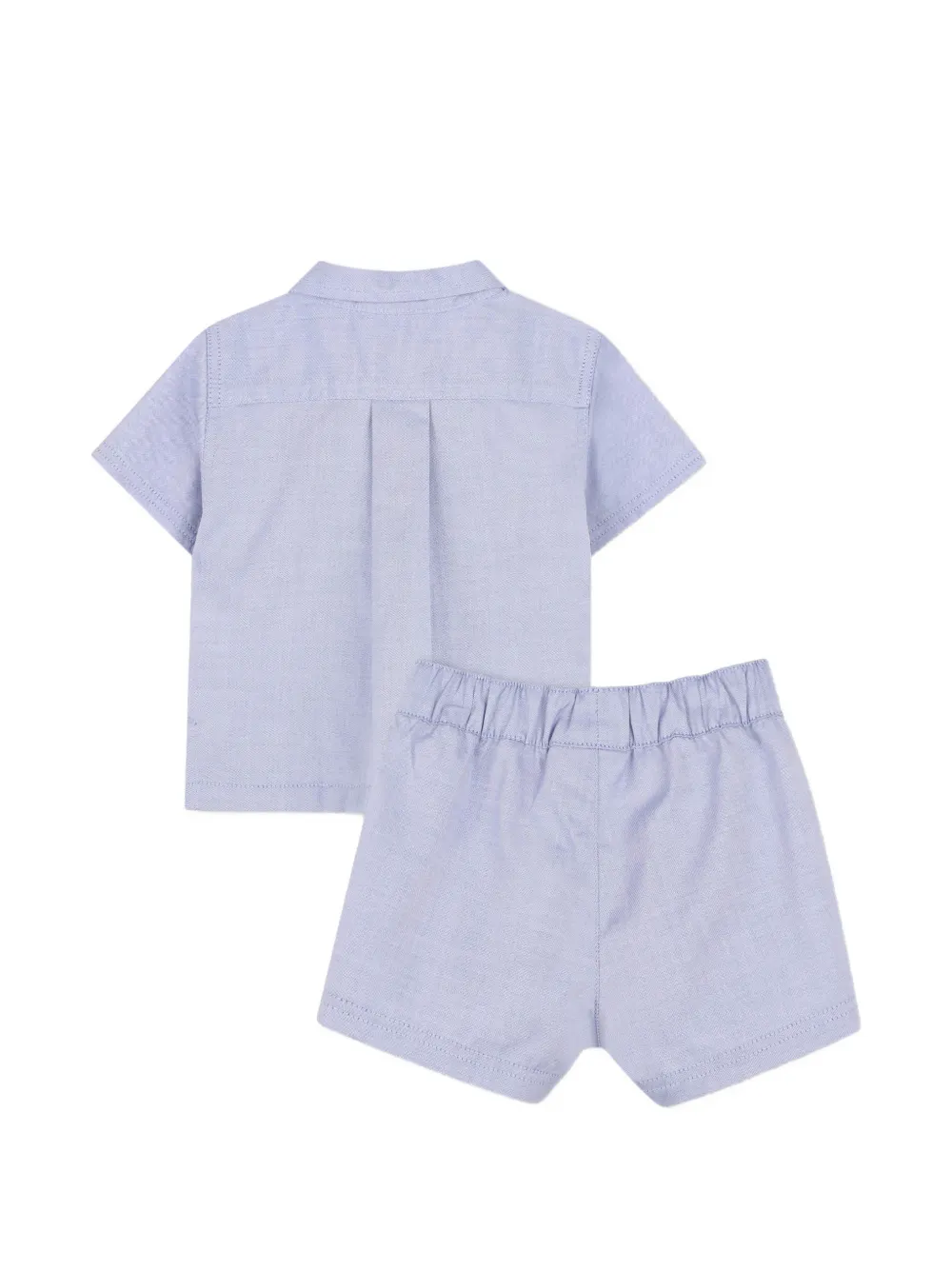  Boss Kidswear Camisa Con Cuello Con Botones - Azul 