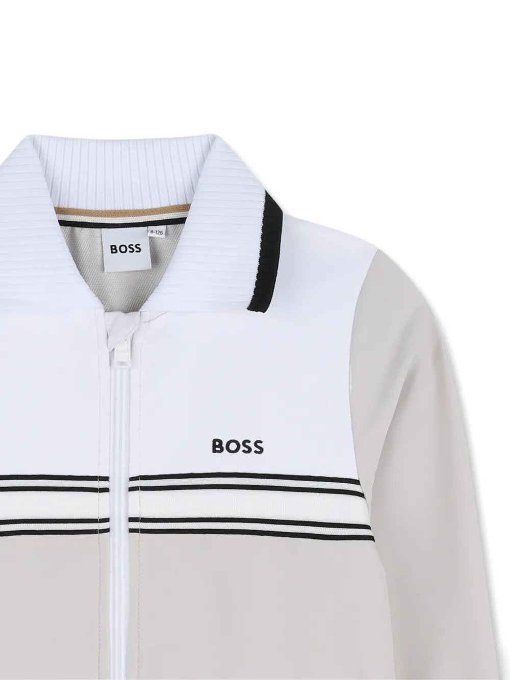 Stripes Collared Jacket