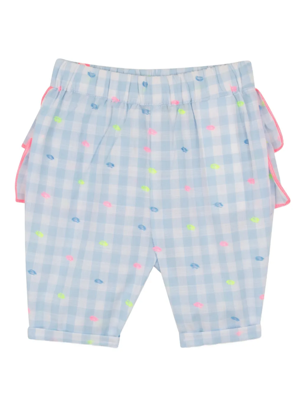 Billieblush Broek met aardbeiprint Wit