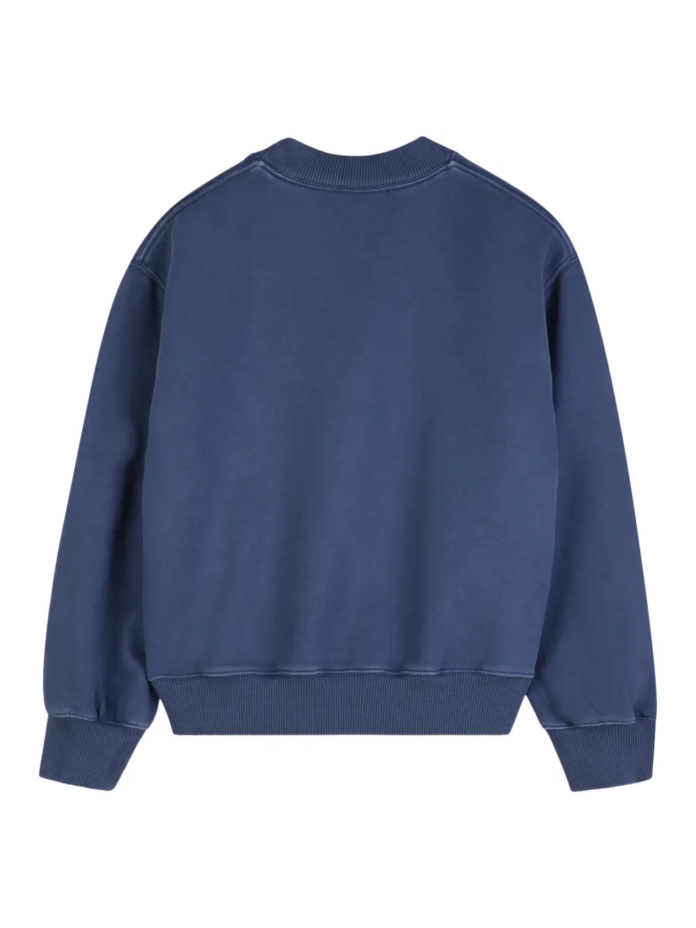 Chloé Kids Sweater met geborduurd logo Blauw