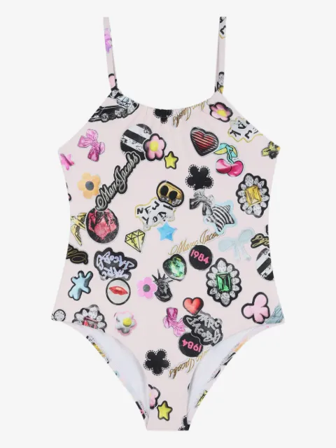 Marc Jacobs Kids printed swimsuit