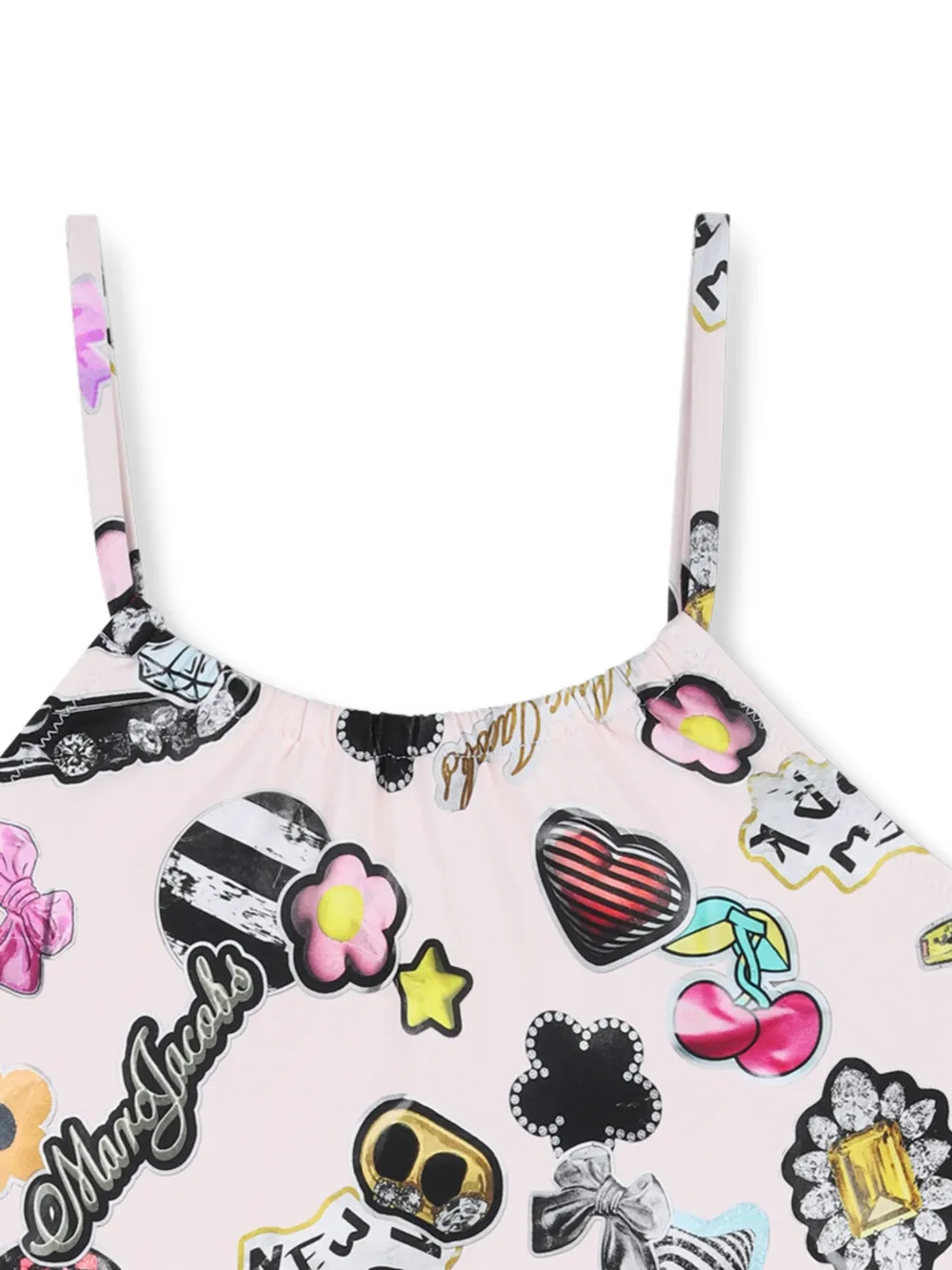 Marc Jacobs Kids Badpak met print Roze