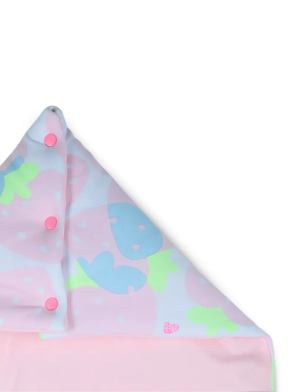 Billieblush Slaapzak met aardbeiprint en ruches Roze