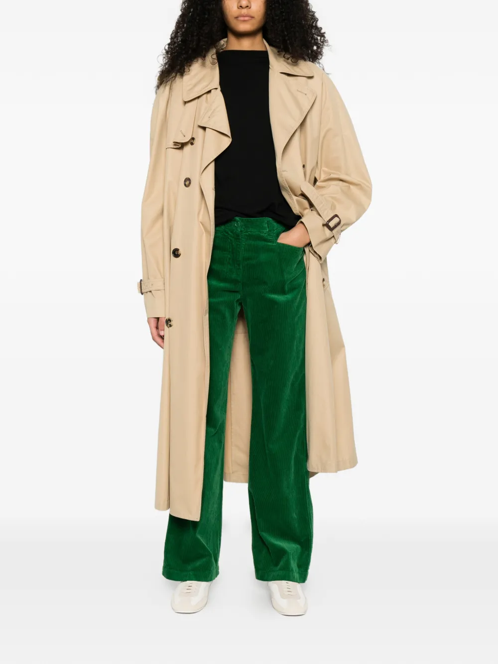 ASPESI corduroy-texture trousers | Straight-Leg Pants | Image 2