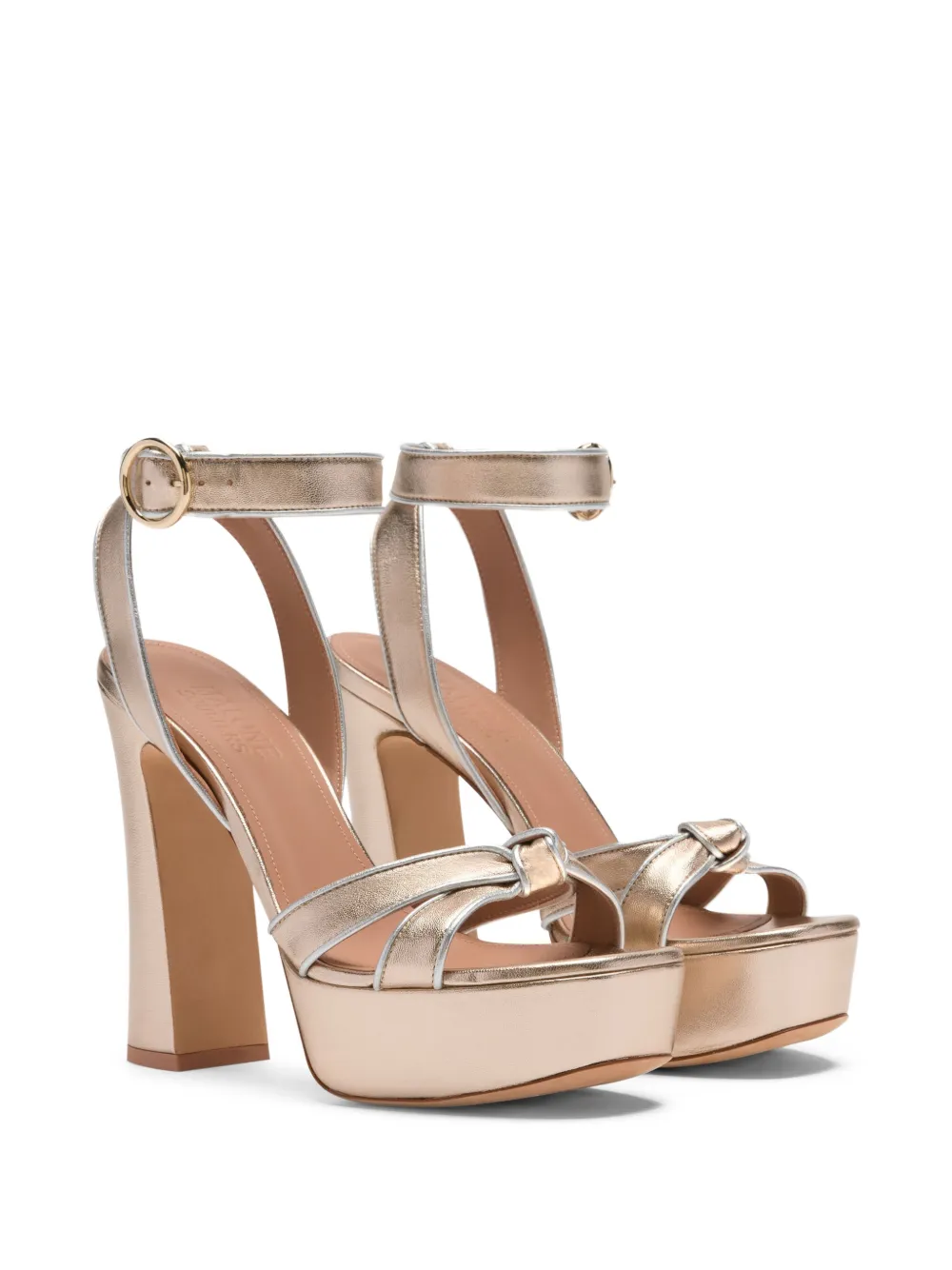Malone Souliers Rudi sandalen met ronde neus Beige