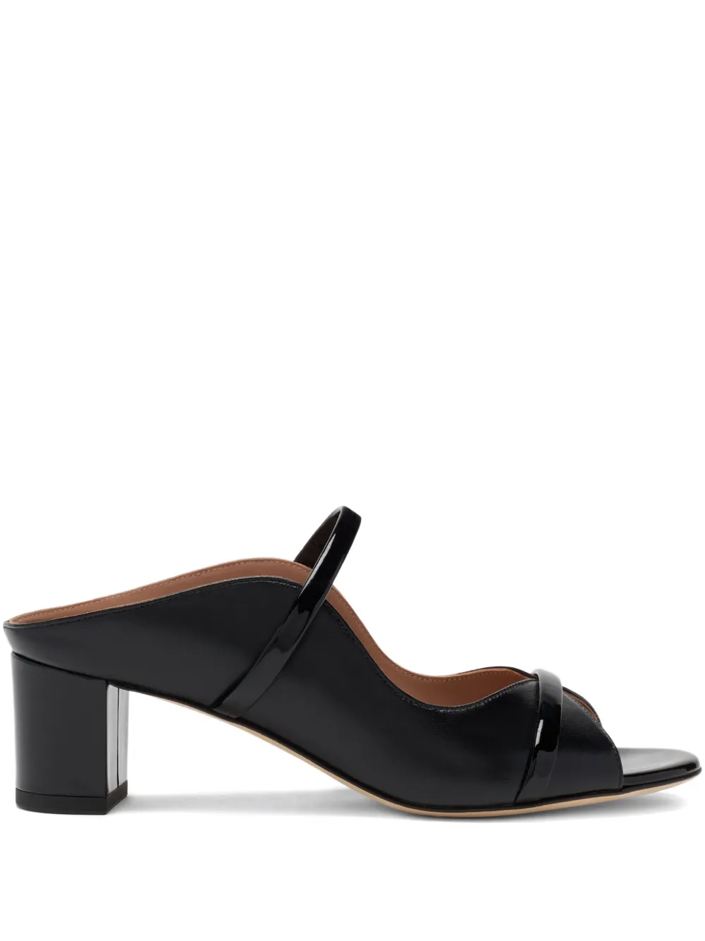 Malone Souliers Norah leren sandalen Zwart