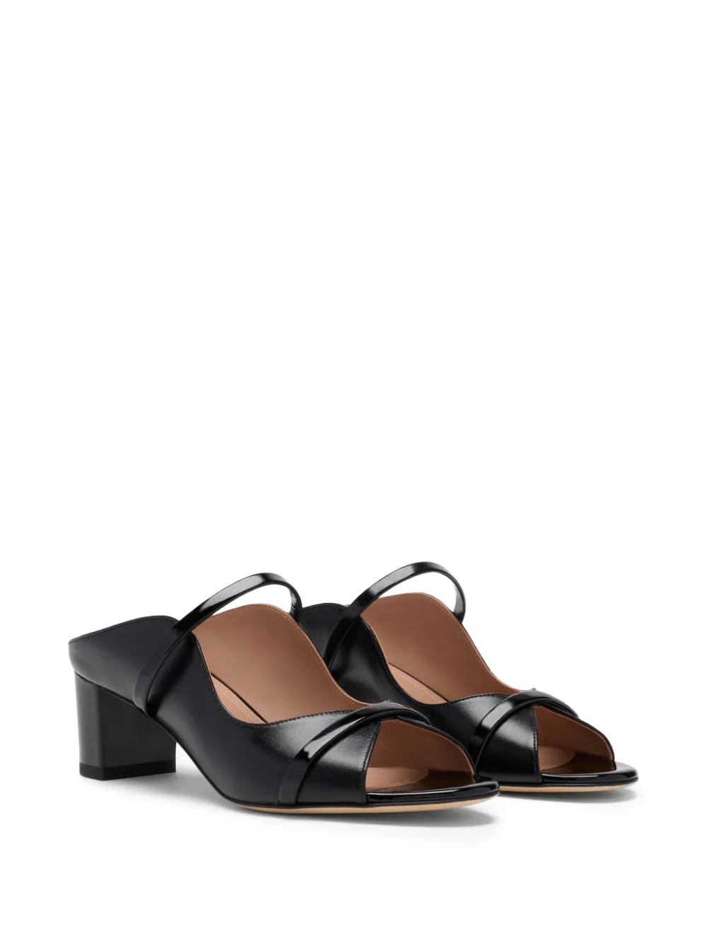 Malone Souliers Norah leren sandalen Zwart