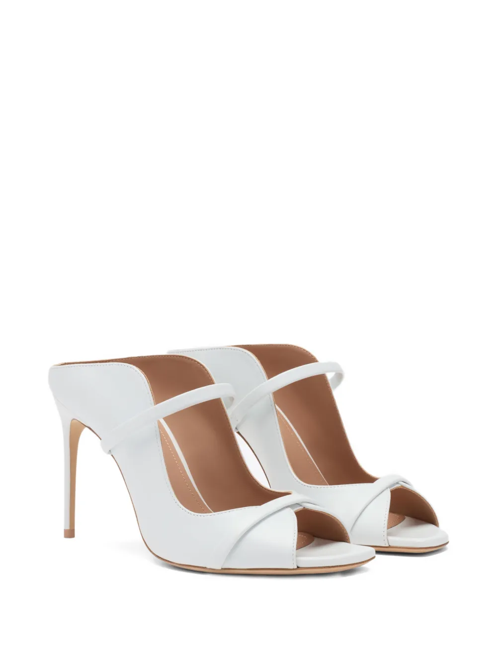 Malone Souliers Noah sandalen met hak Wit