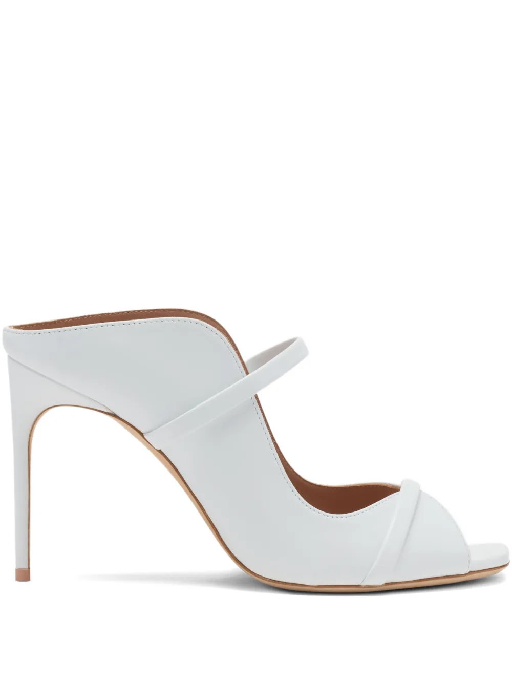 Malone Souliers Sandali Noah con tacco - Bianco