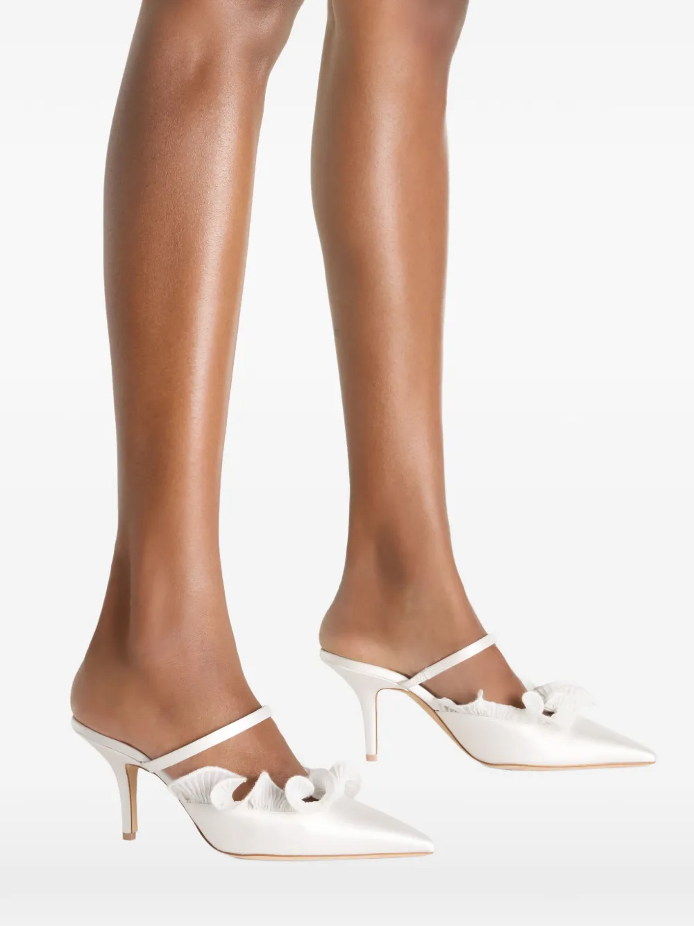 Malone Souliers Cecile muiltjes Wit