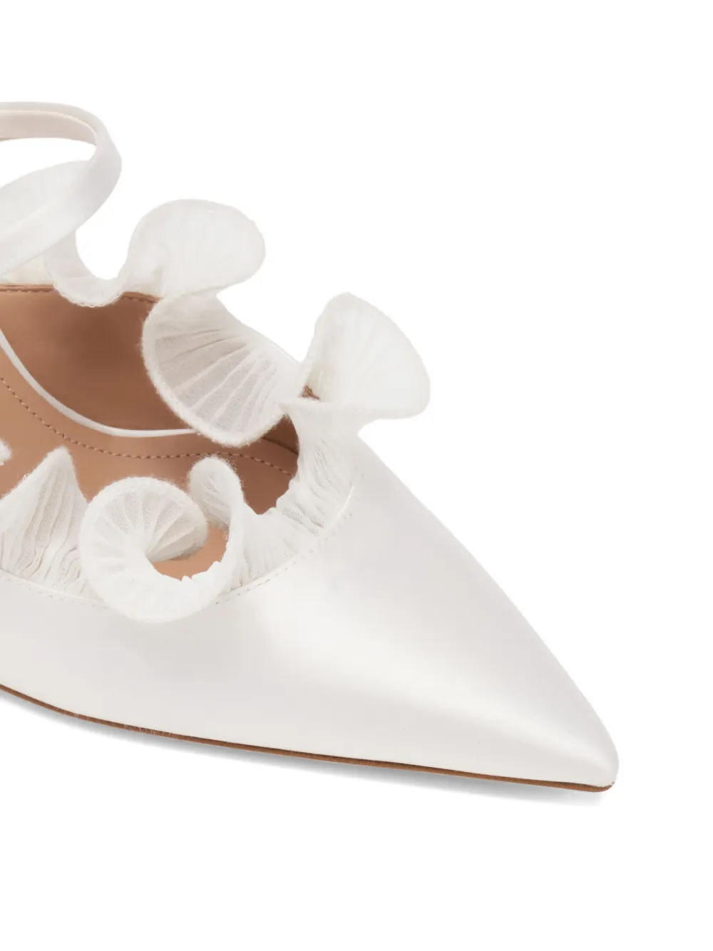 Malone Souliers Cecile muiltjes Wit