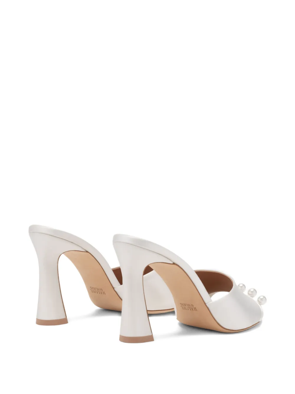 Malone Souliers Roxanne verfraaide sandalen Wit