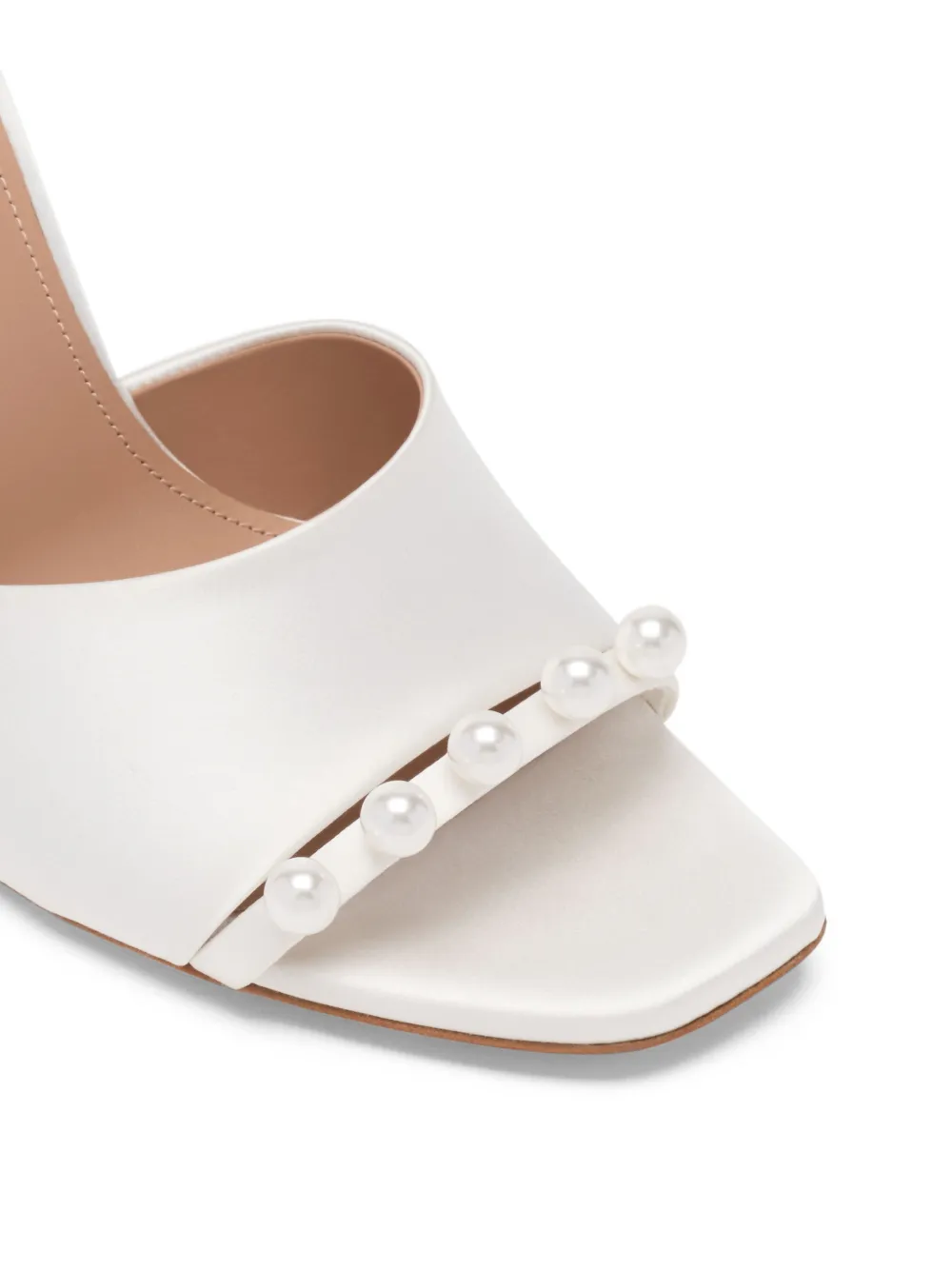 Malone Souliers Roxanne verfraaide sandalen Wit