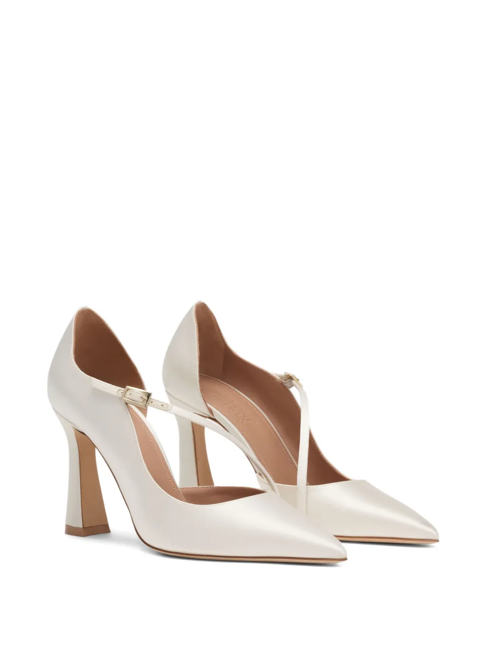 Malone Souliers Bettina pumps met gesp Wit
