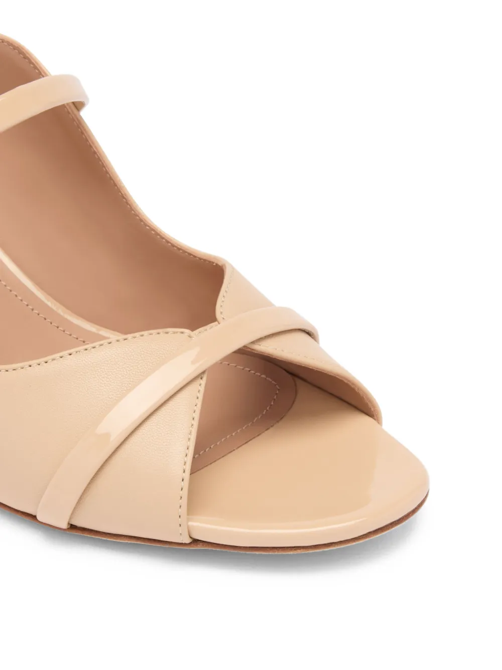 Malone Souliers Norah leren sandalen Beige