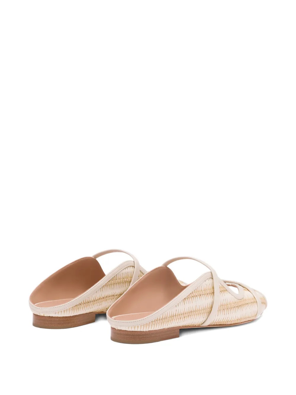 Malone Souliers Norah sandalen met streepdetail Beige