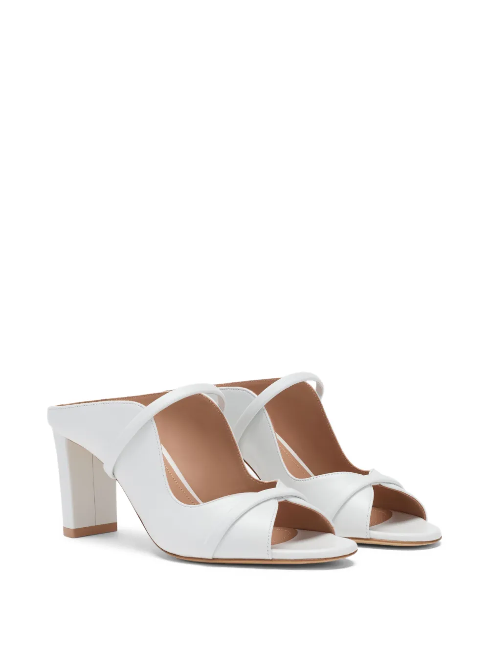 Malone Souliers Norah leren sandalen Wit