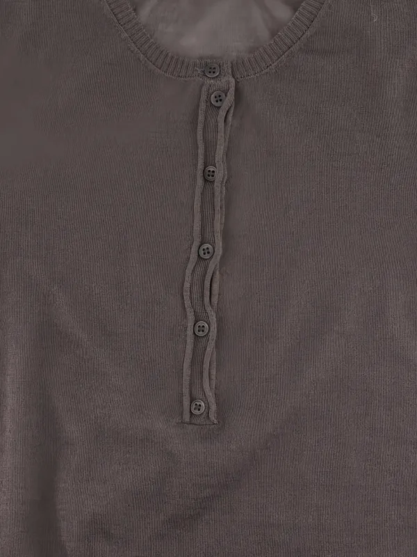Paloma Wool Don Buttoned T-shirt | Grey | FARFETCH