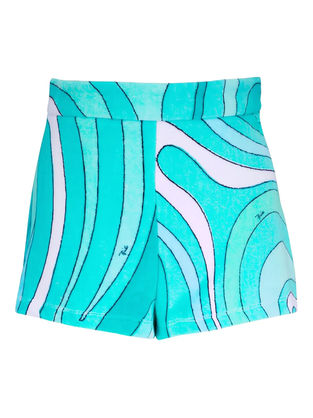 PUCCI shorts con estampado Marmo | azul | Image 1