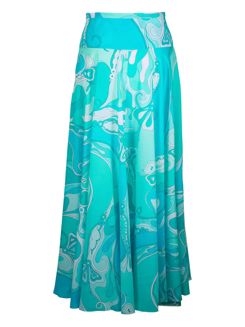 PUCCI orchidee-print long skirt | Full Skirts | Image 2