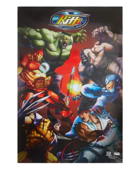 KITH x Marvel Comics poster