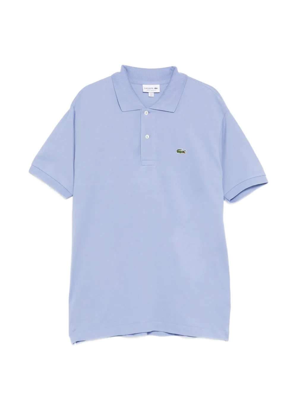 Lacoste logo-patched short-sleeve polo shirt - Violett