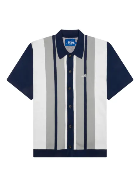 Awake NY knit camp-collar shirt