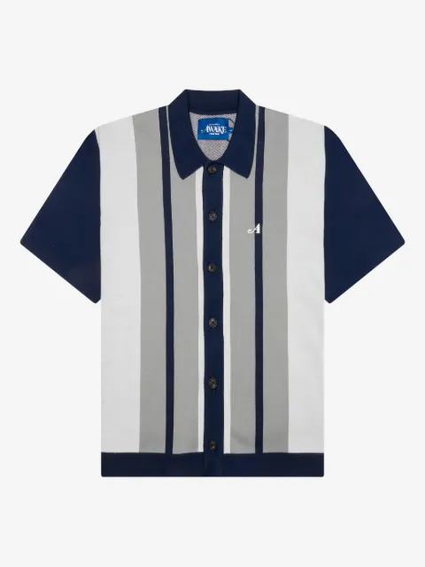 Awake NY knit camp-collar shirt