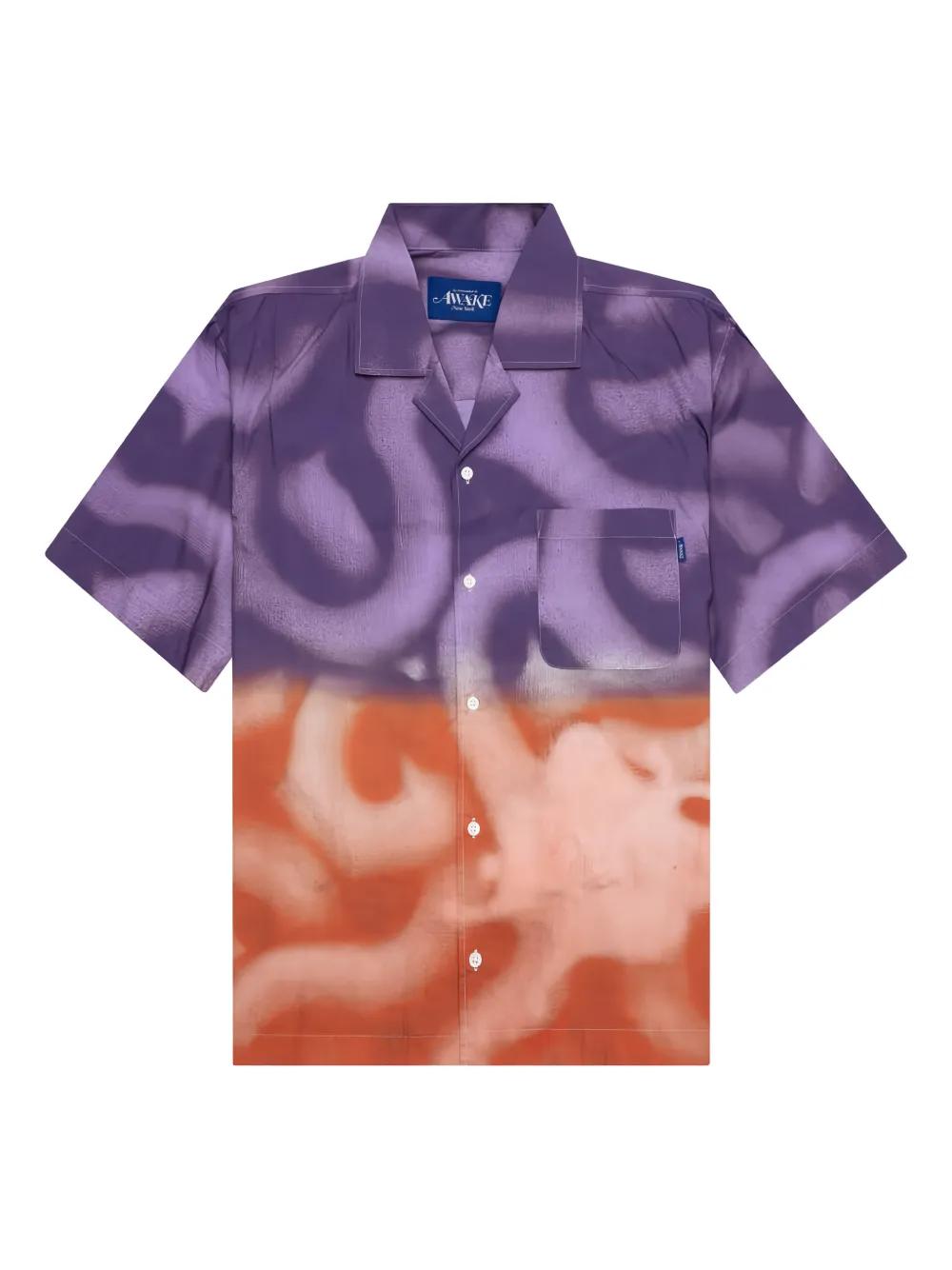 Awake NY dip-dyed shirt | Purple | Image 1