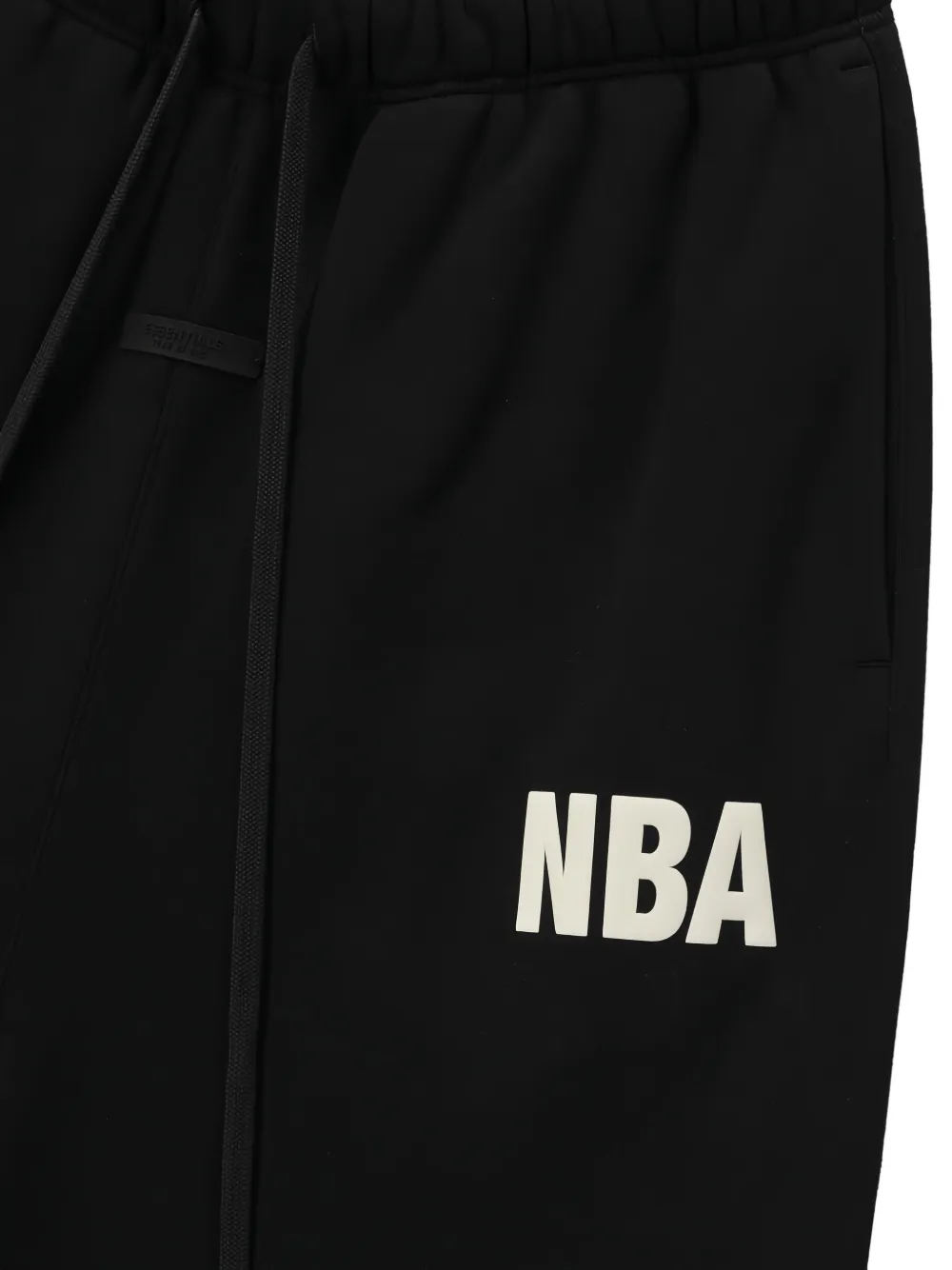  Fear Of God Essentials Logo Graphic Trousers - Black 