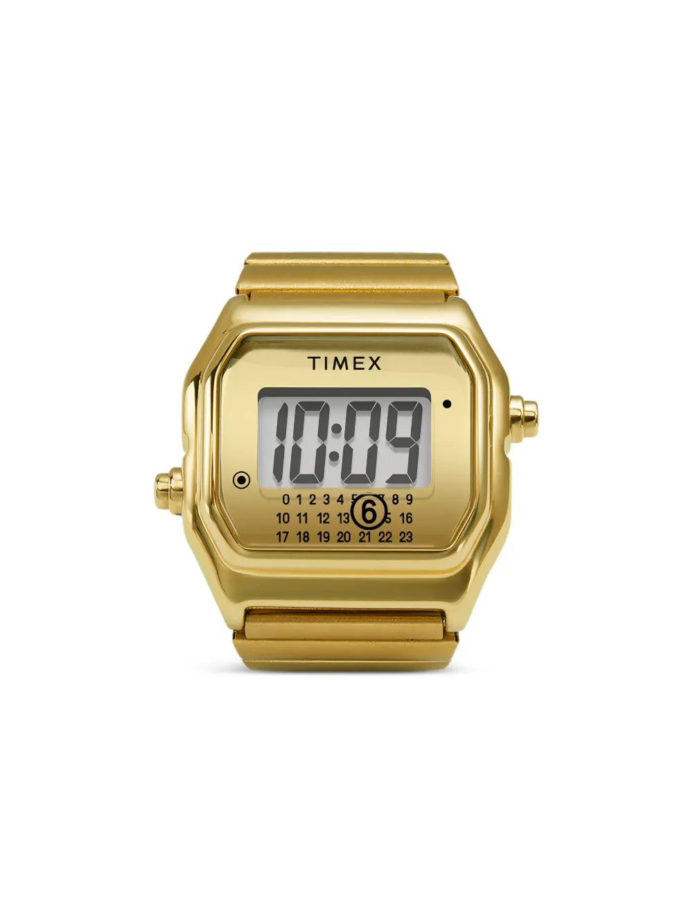 MM6 Maison Margiela octagon digital 35mm watch - Oro