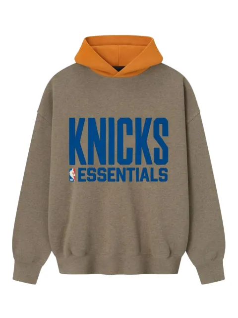 FEAR OF GOD ESSENTIALS graphic hooded sweatshirt