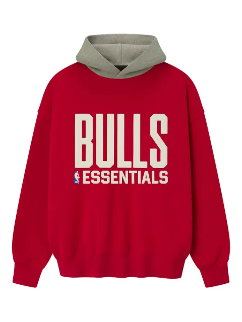 FEAR OF GOD ESSENTIALS graphic hooded sweatshirt