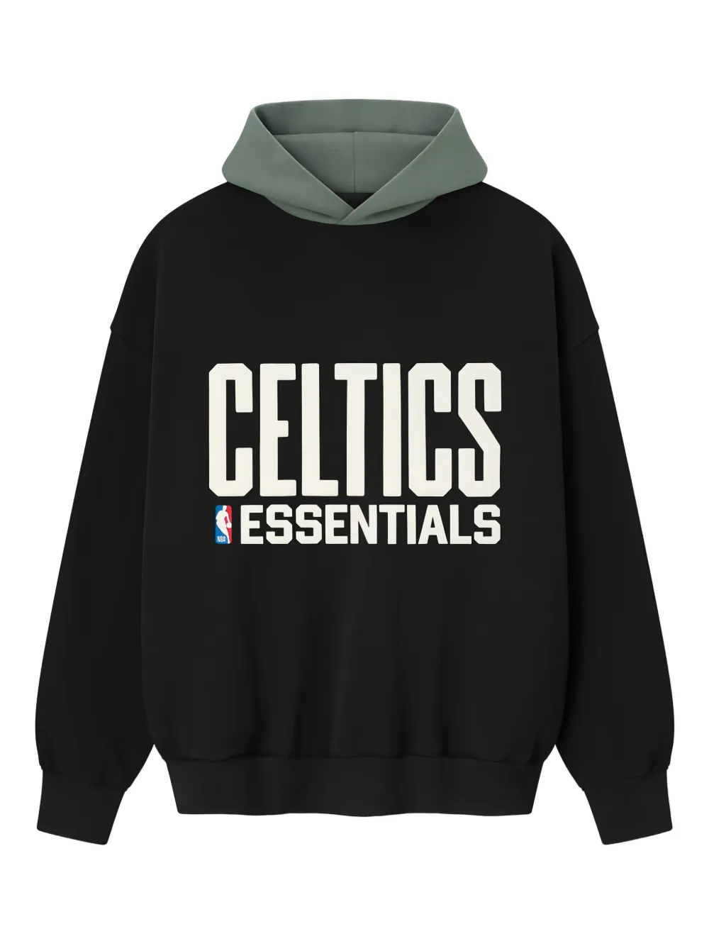 FEAR OF GOD ESSENTIALS Celtics boston hoodie - Schwarz