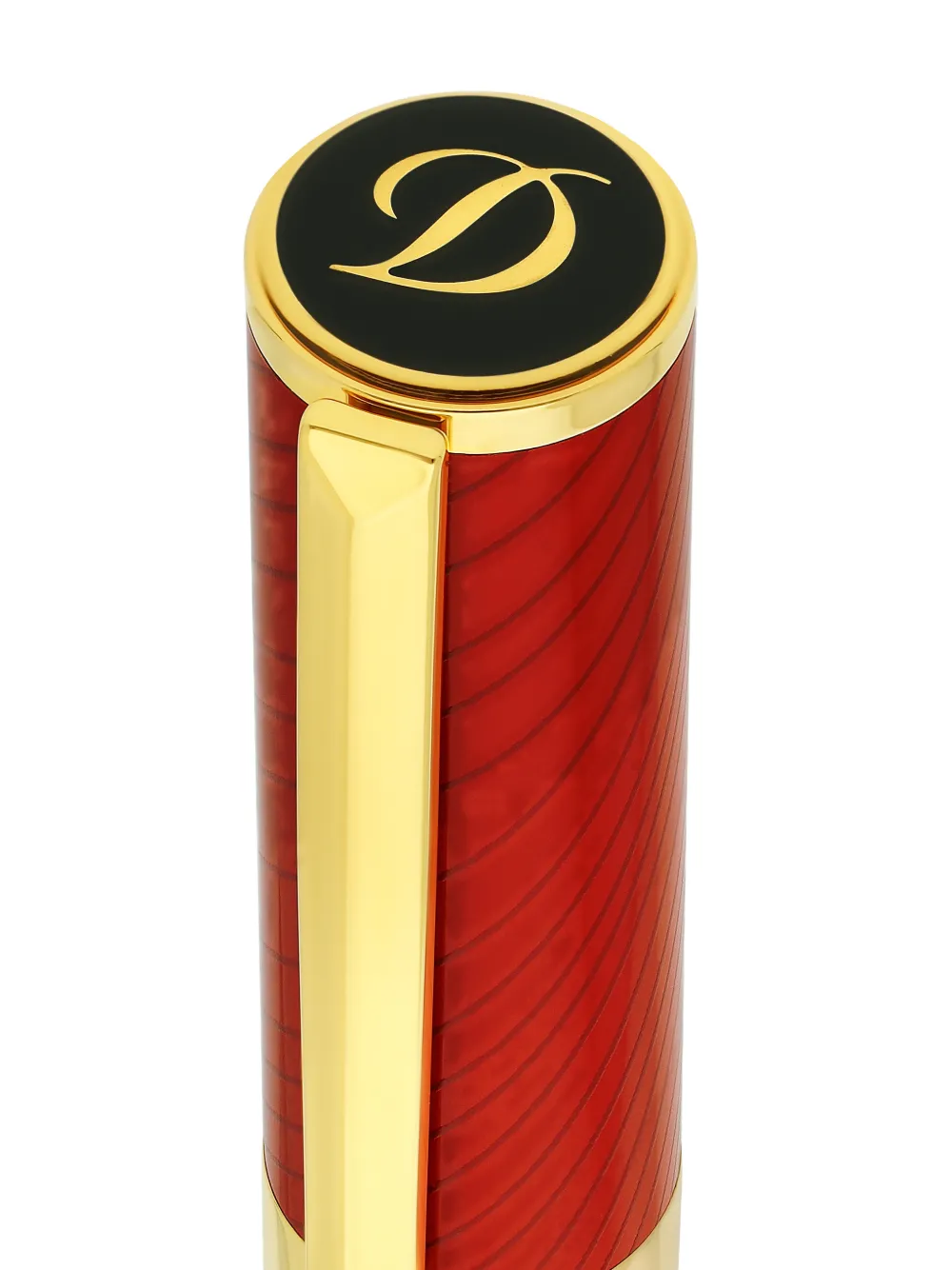 striped rollerball pen
