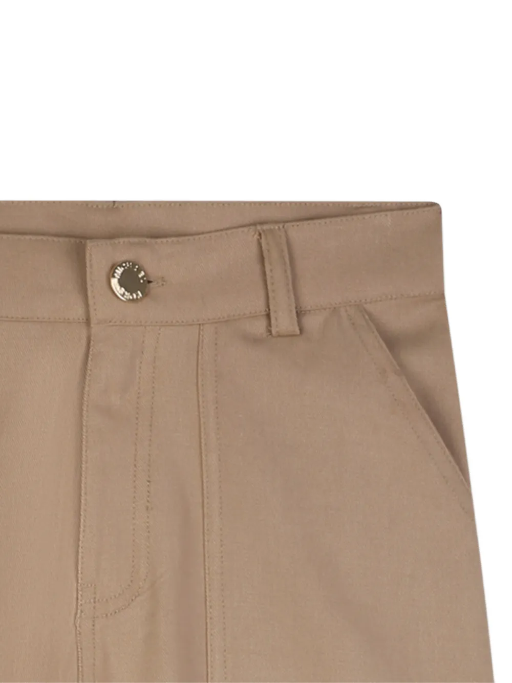 Michael Kors Kids Broek met opgestikte zak Beige