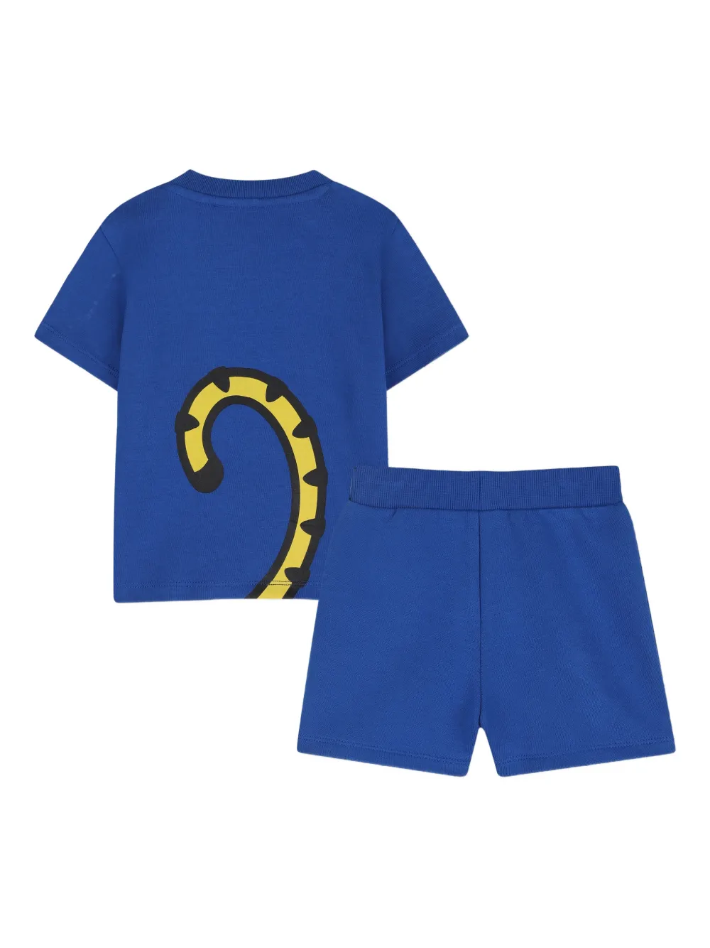  Kenzo Kids Tiger-print Short Set - Blue 