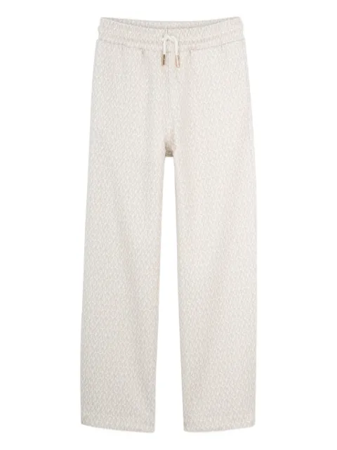 Michael Kors Kids drawstring patterned track pants