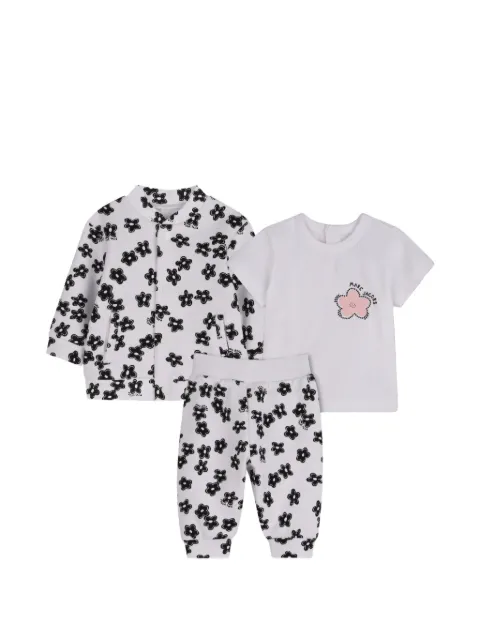 Marc Jacobs Kids set de chamarra con estampado floral