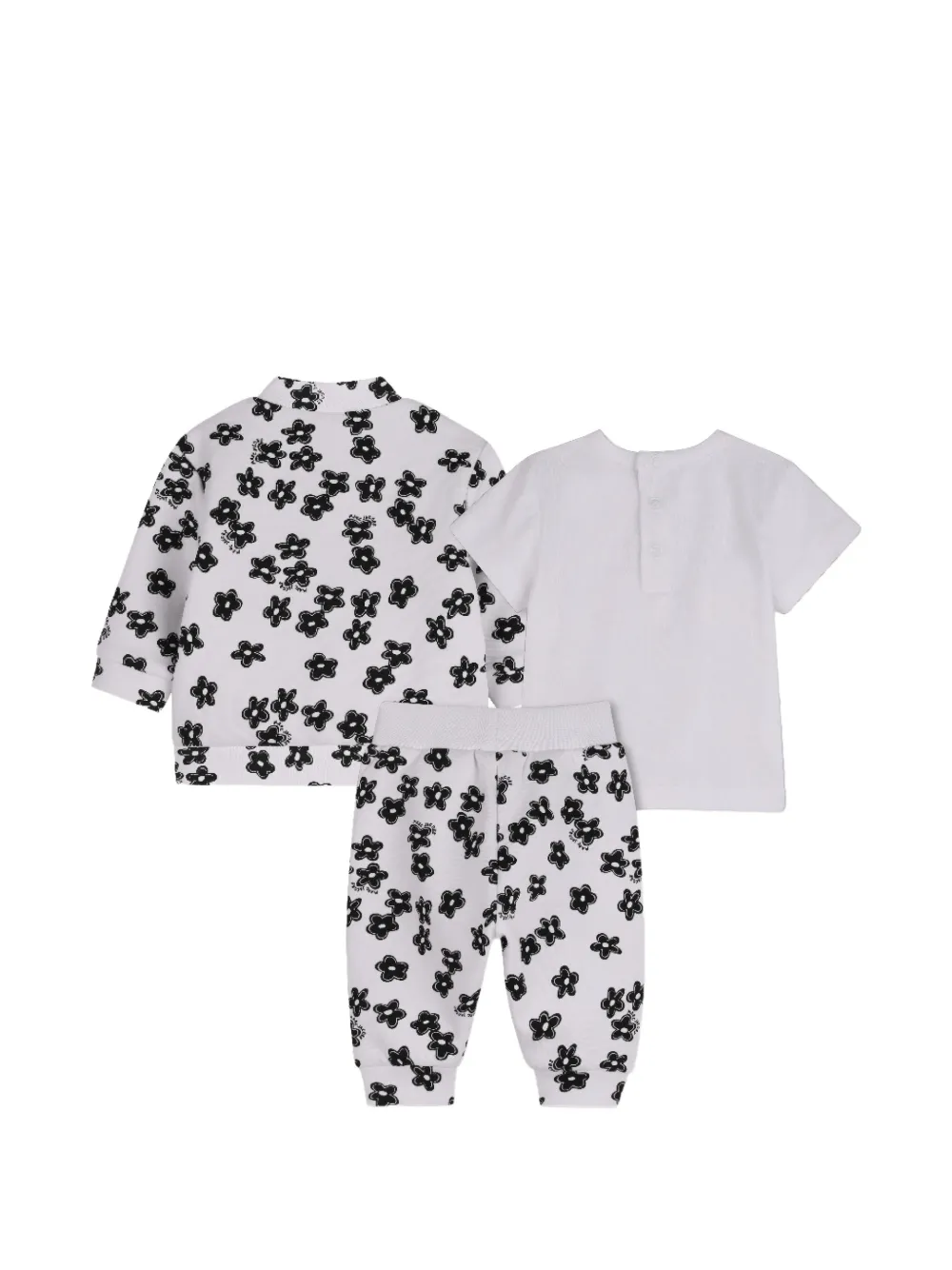  Marc Jacobs Kids Floral-jacket Set - White 