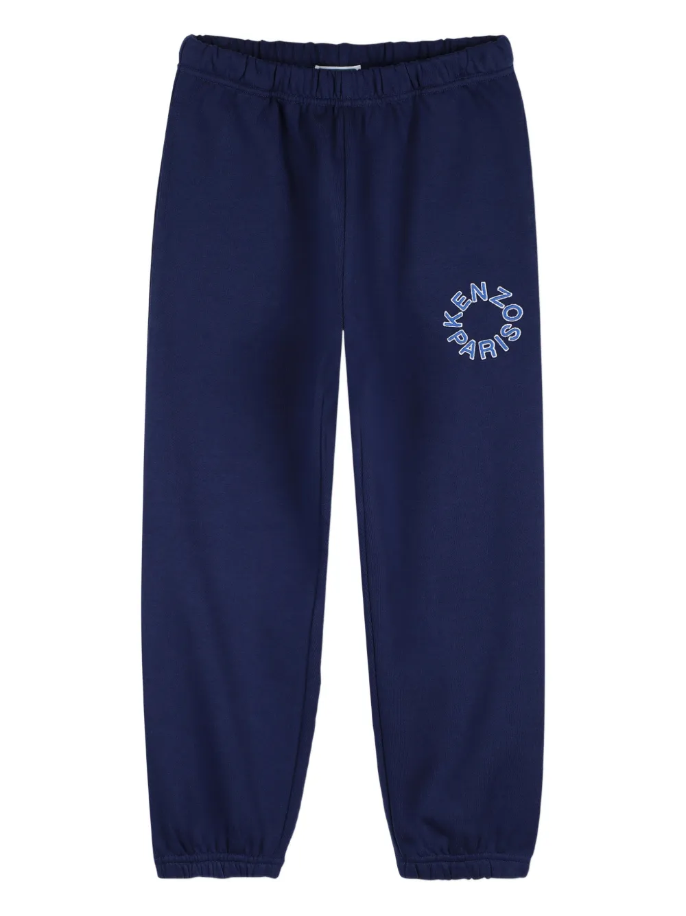 Kenzo Kids logo-detail track pants - Blu