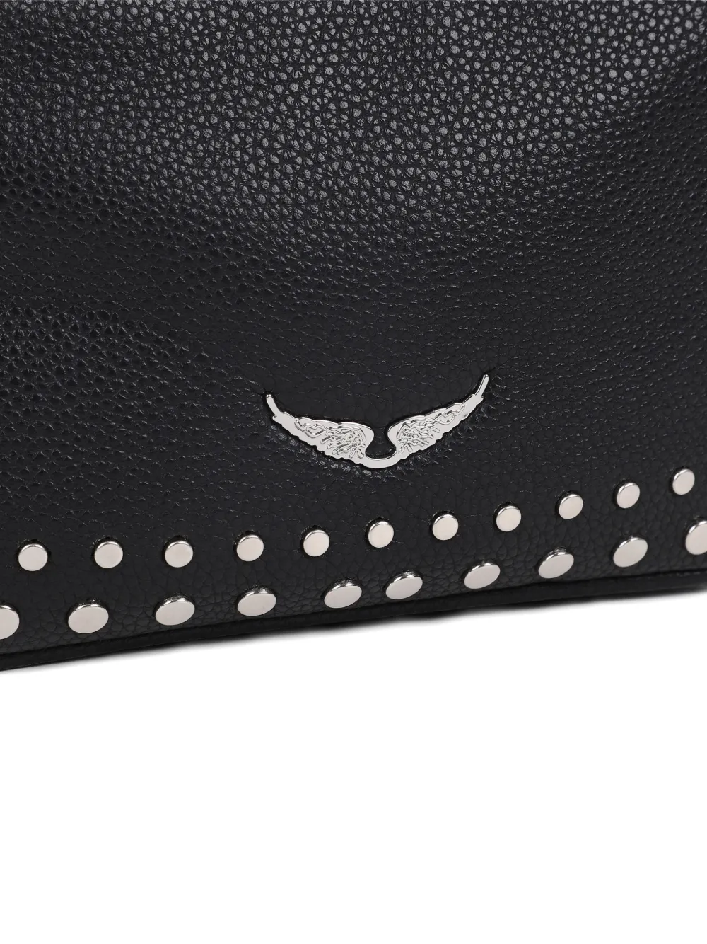 Zadig & Voltaire Kids Crossbodytas met studs Zwart