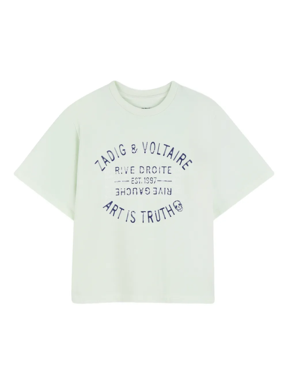 Zadig & Voltaire Kids T-shirt con stampa - Verde