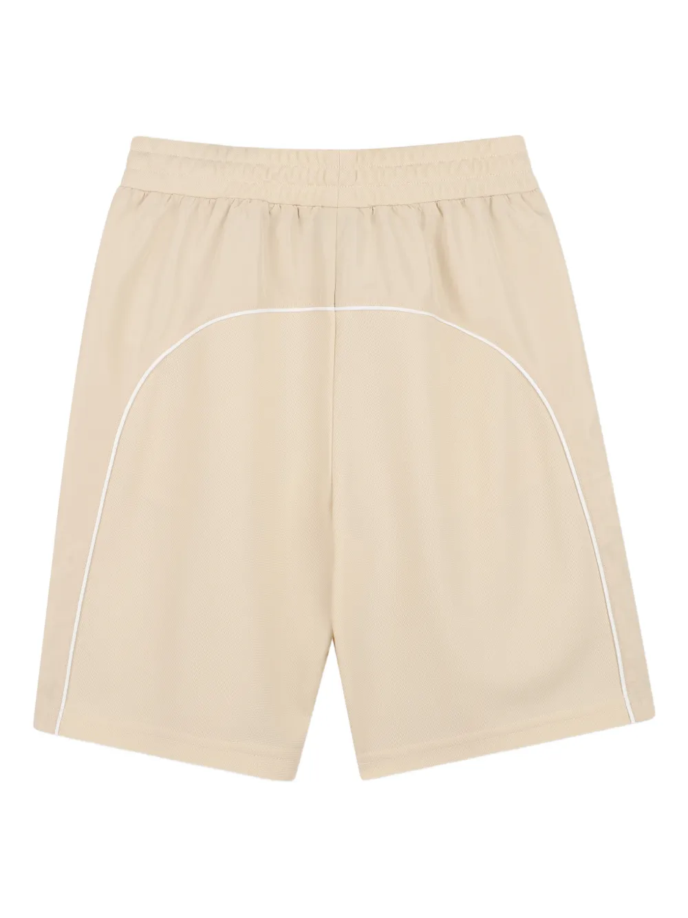  Kenzo Kids Panelled Logo Casual Shorts - Neutrals 