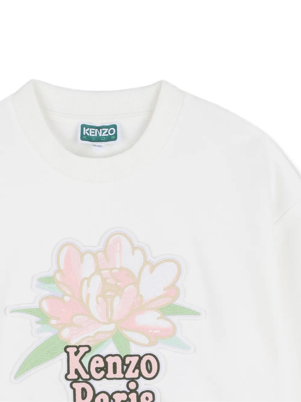 Floral-Logo Sweatshirt