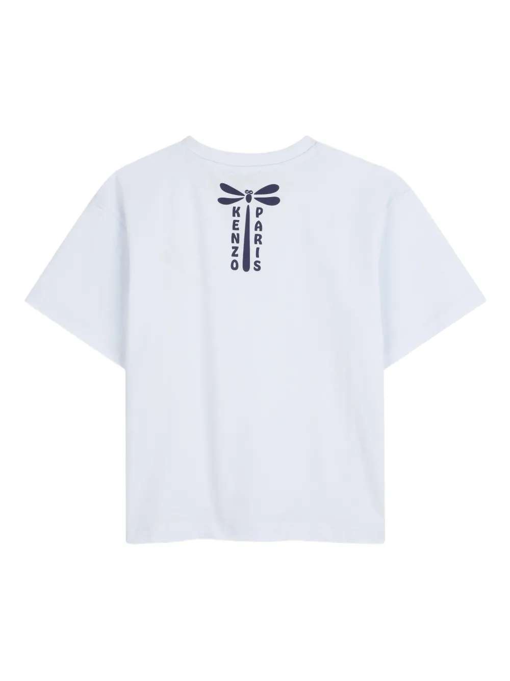  Kenzo Kids Dragonfly Printed T-shirt - Blue 