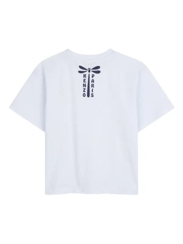 Kenzo Kids プリント Tシャツ | ブルー | FARFETCH JP